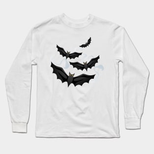 Halloween Fun - Spooky Bats Long Sleeve T-Shirt